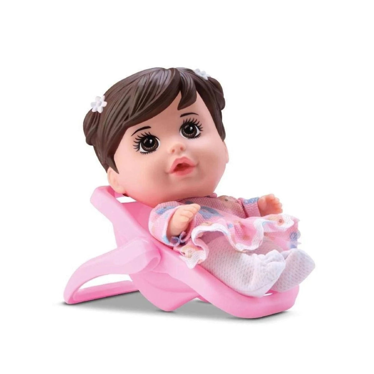 Boneca Reborn Para Meninas Realista Fofinha - Milk Brinquedos