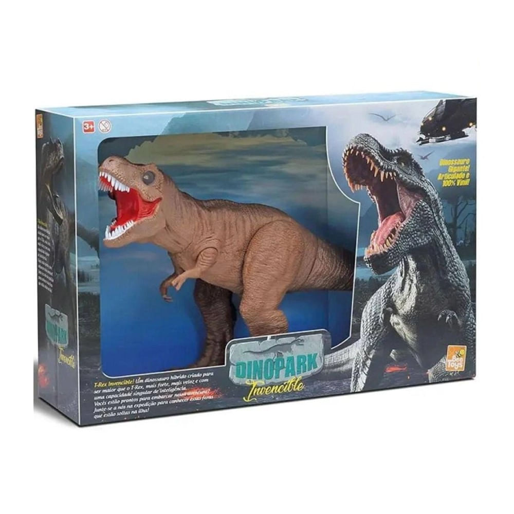 Dinossauro T-Rex Gigante Invencible Bee Toys