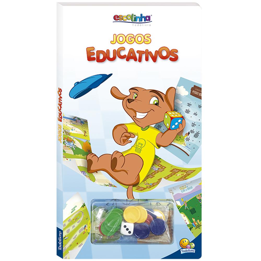 Livro Infantil Escolinha Jogos Educativos Todo Livro - minipreco