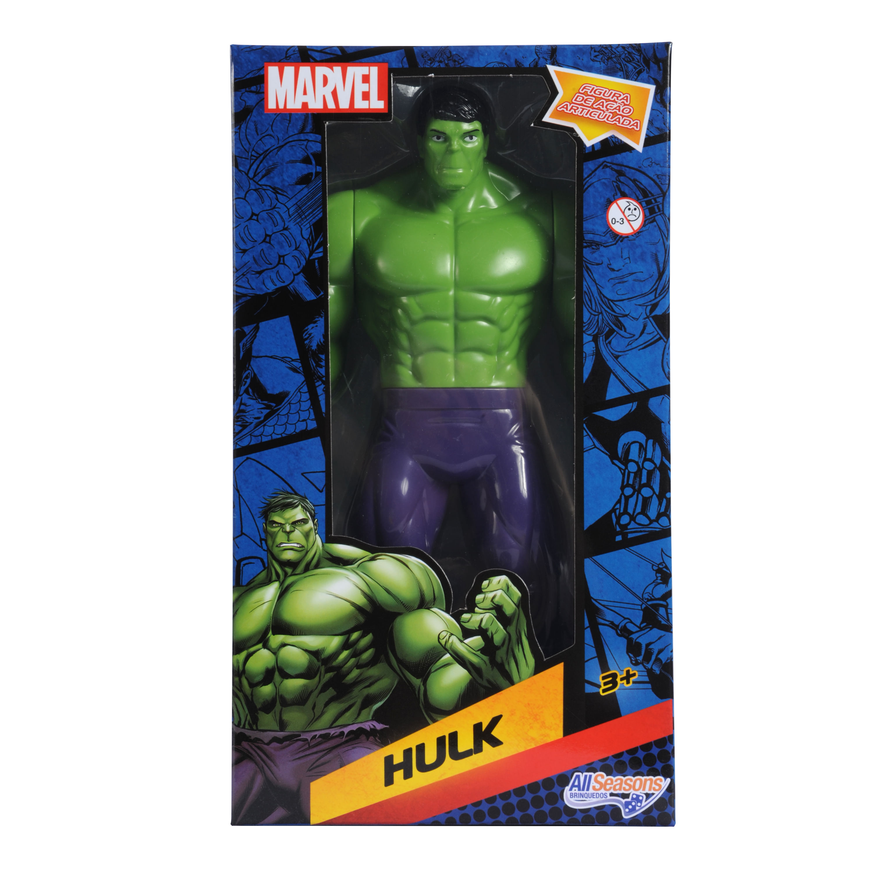 Copo + Bonequinho Infantil de Personagem - Hulk, Homem Aranha