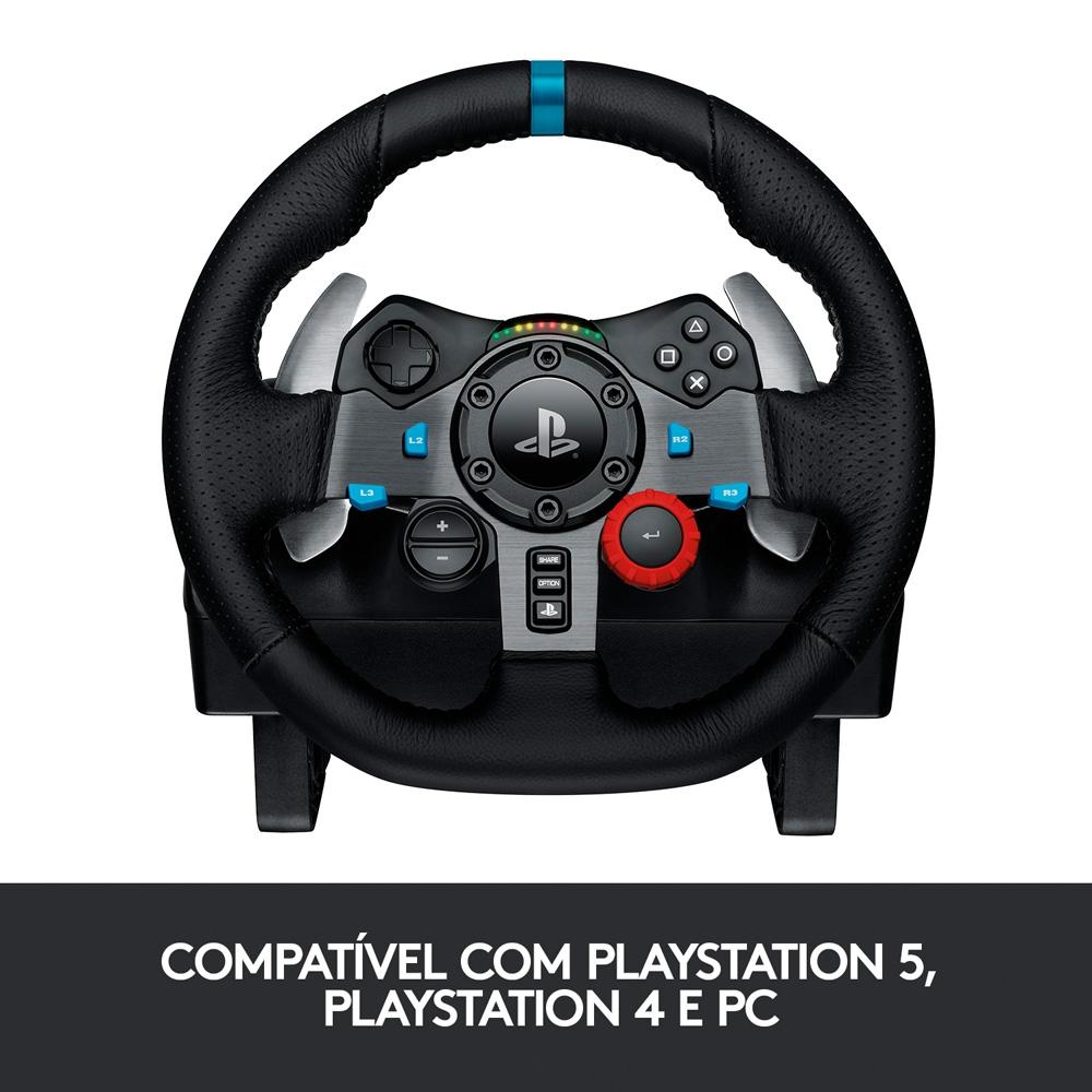 Volante Logitech G29 Driving Force para PS5, PS4, PS3 e PC - minipreco