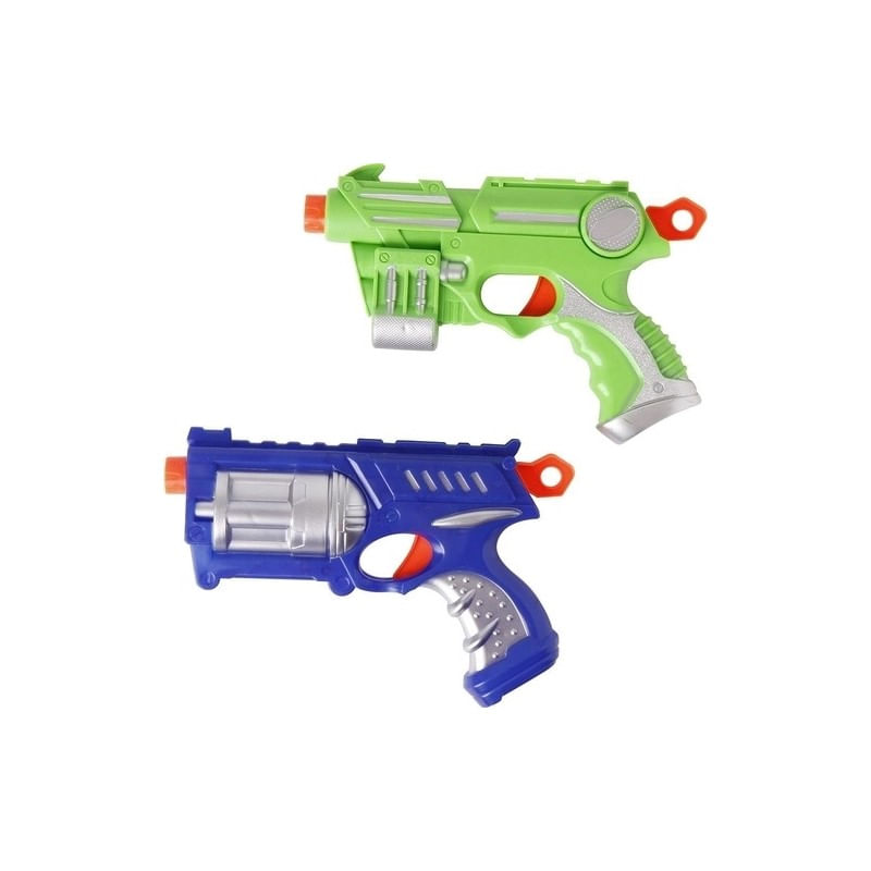 Arma Nerf Pistola Volt Lançador Brinquedo Dardos Arminha
