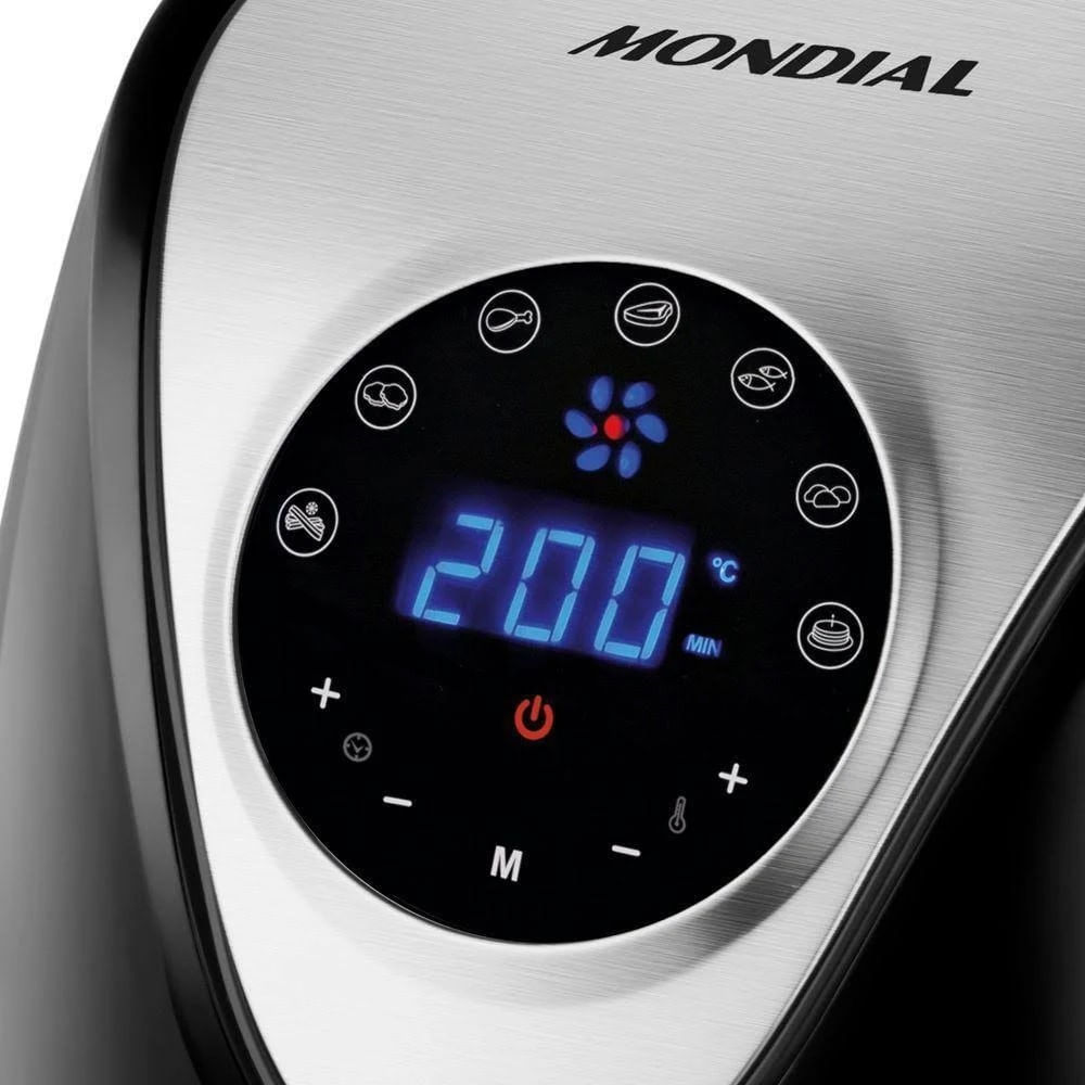 Air fryer mondial digital best sale